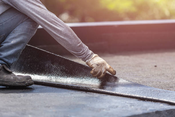 Professional Basement Waterproofing technician working in Romulus, MI